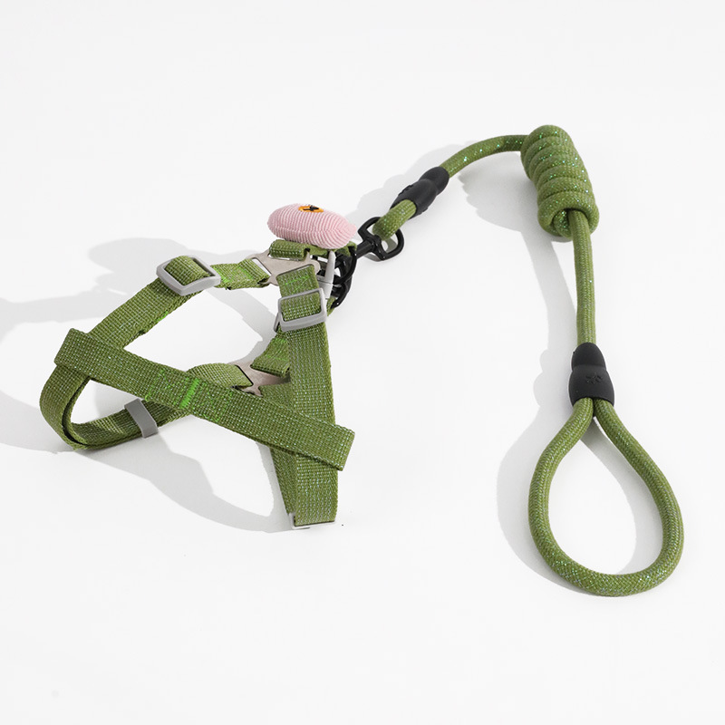 Reflective Dog Harness Set Quick Release