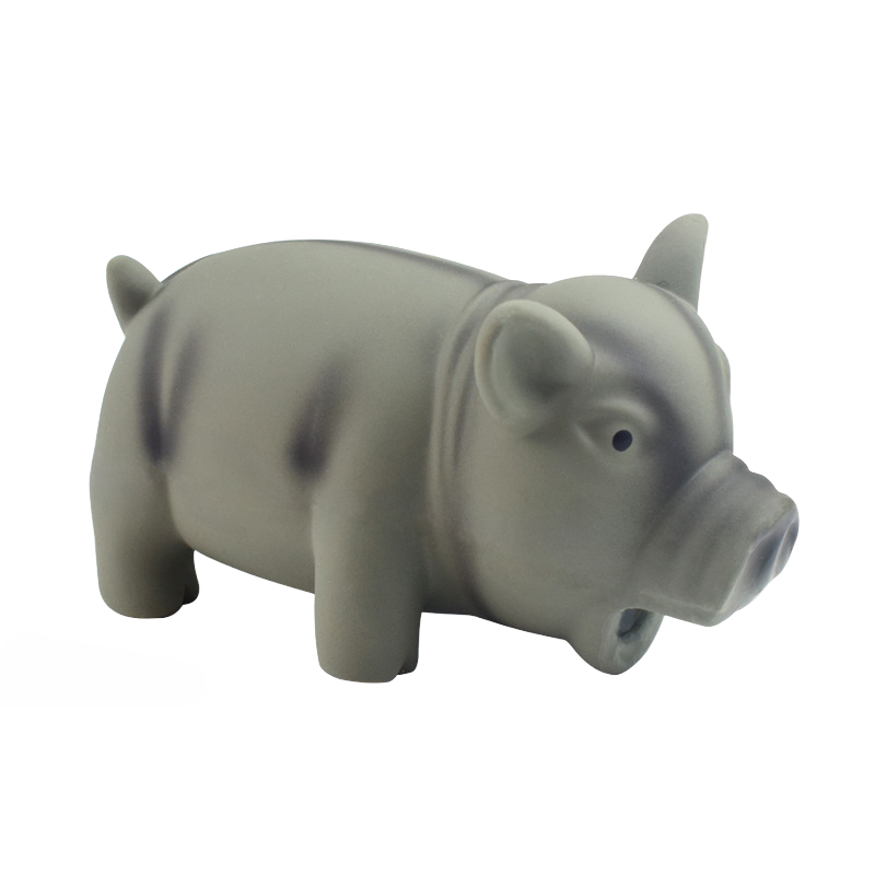 Natural Latex Pig Toy Set Three Colors