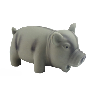 Natural Latex Pig Toy Set Three Colors 02
