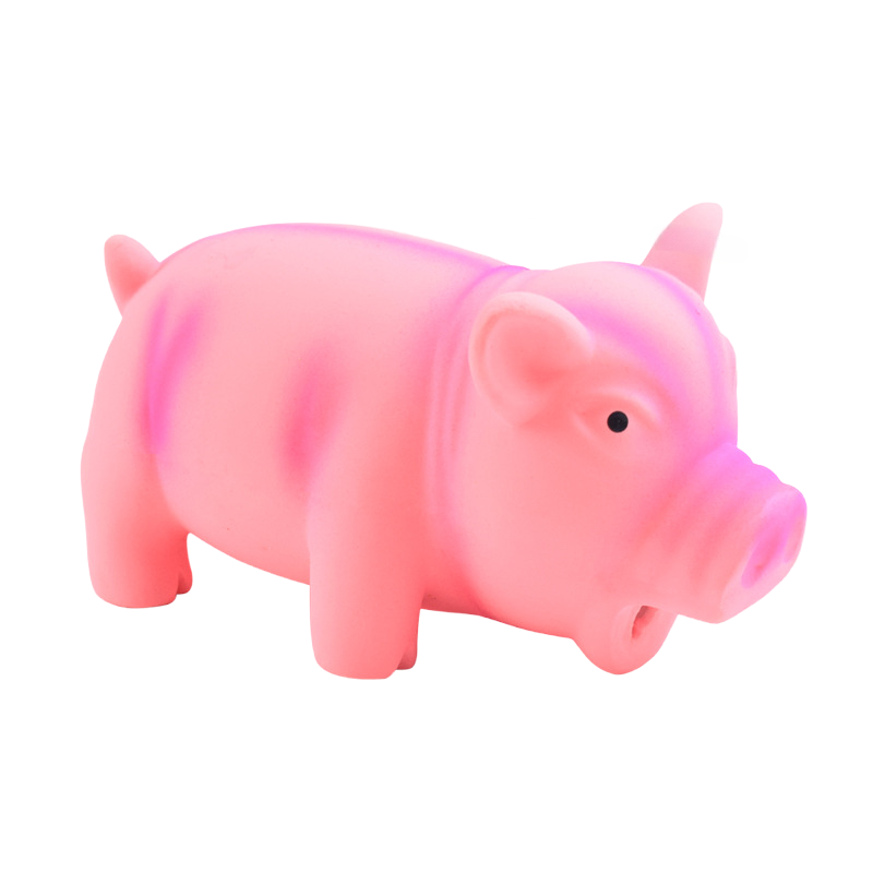Natural Latex Pig Toy Set Three Colors