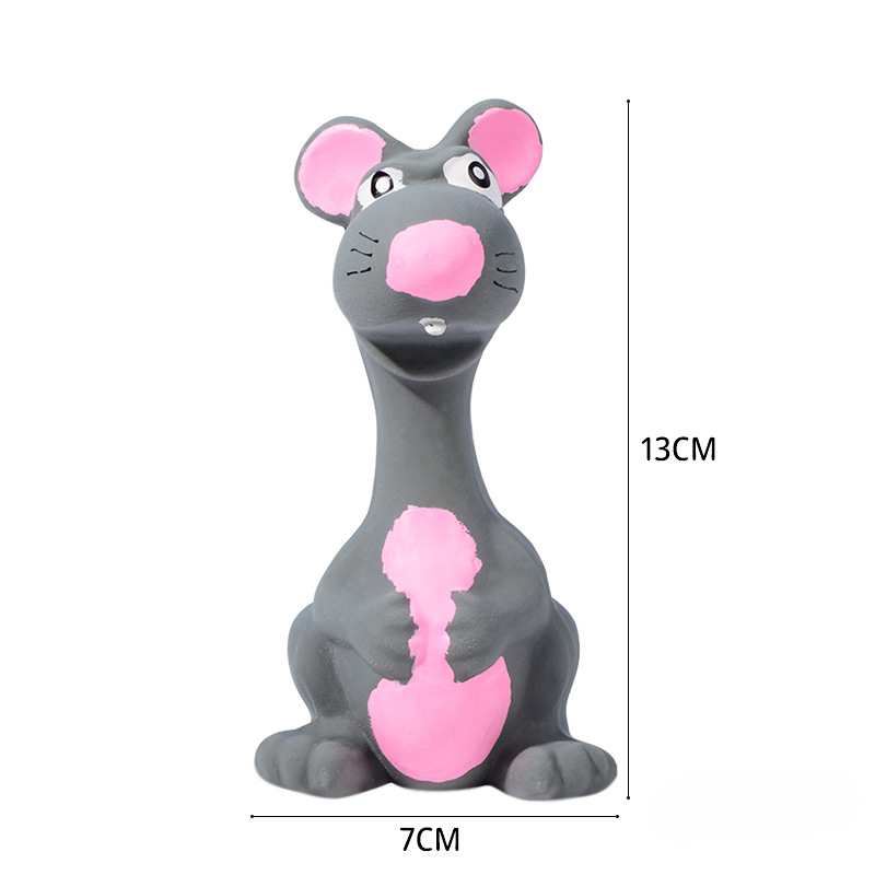 Kangaroo Dog Toy Set Soft Latex