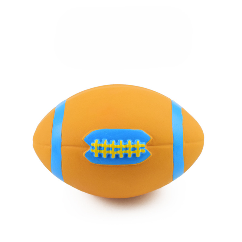 Latex Football Dog Toy Set Three Colors
