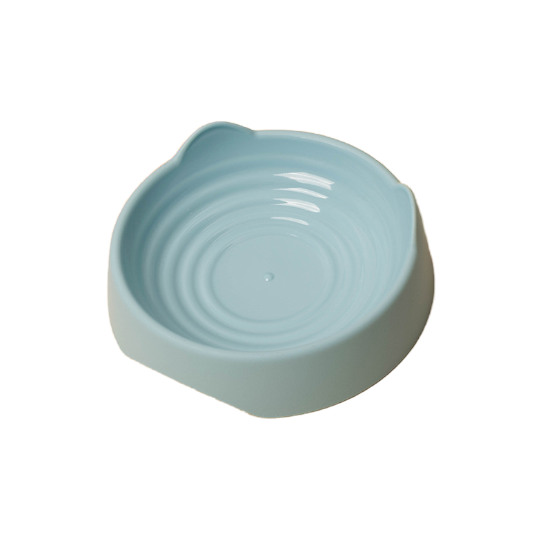 Cat Ear Pet Bowl Set Three Colors