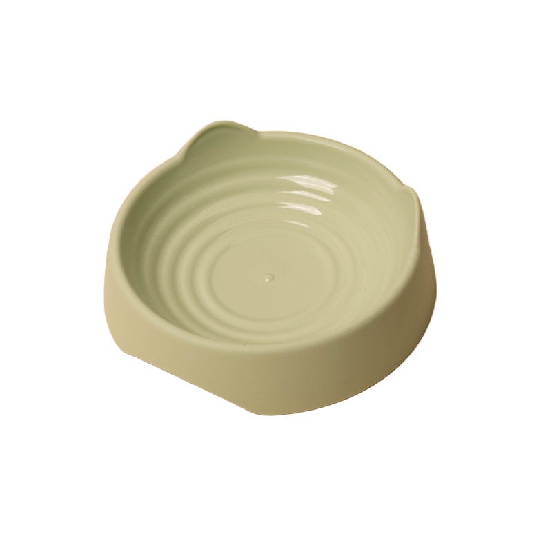 Cat Ear Pet Bowl Set Three Colors