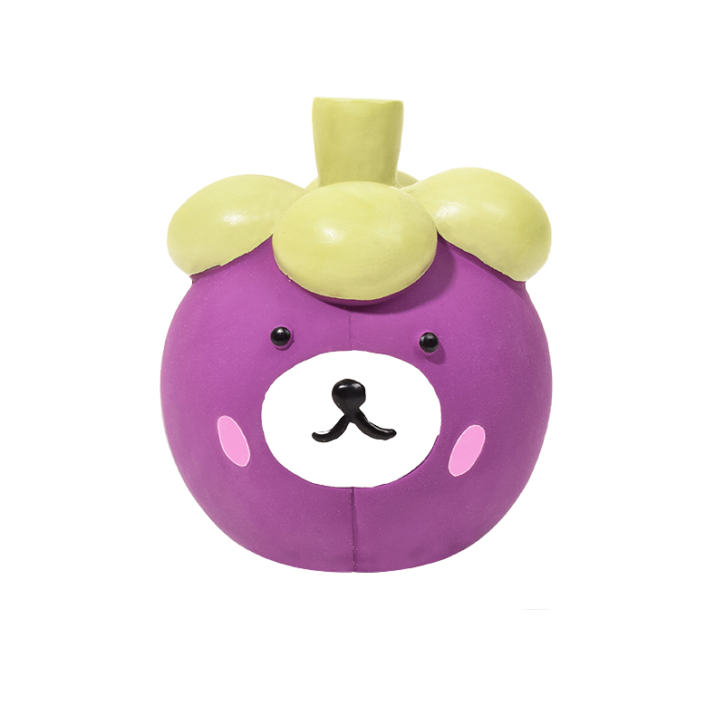 Fruit Dog Toy Set Soft Latex