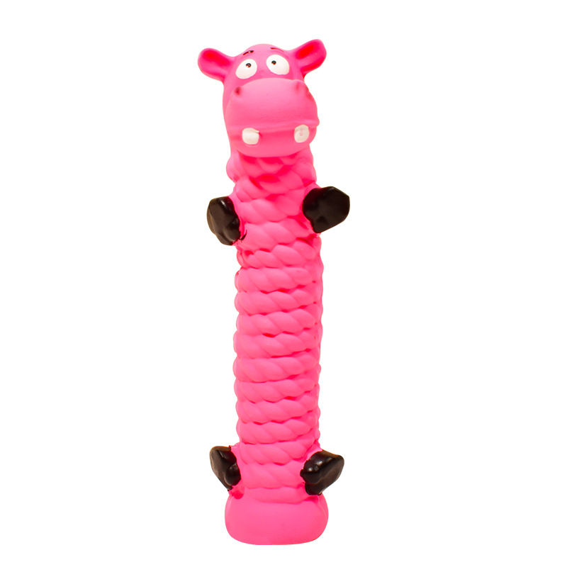 Elephant Hippo Dog Toy Set Three Colors