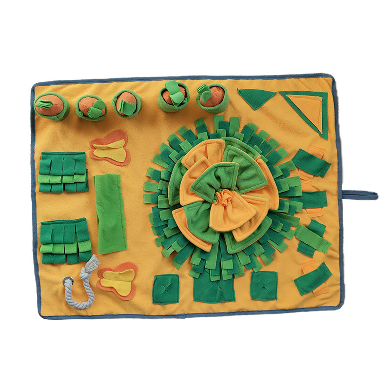 Garden Themed Snuffle Mat Toy Set
