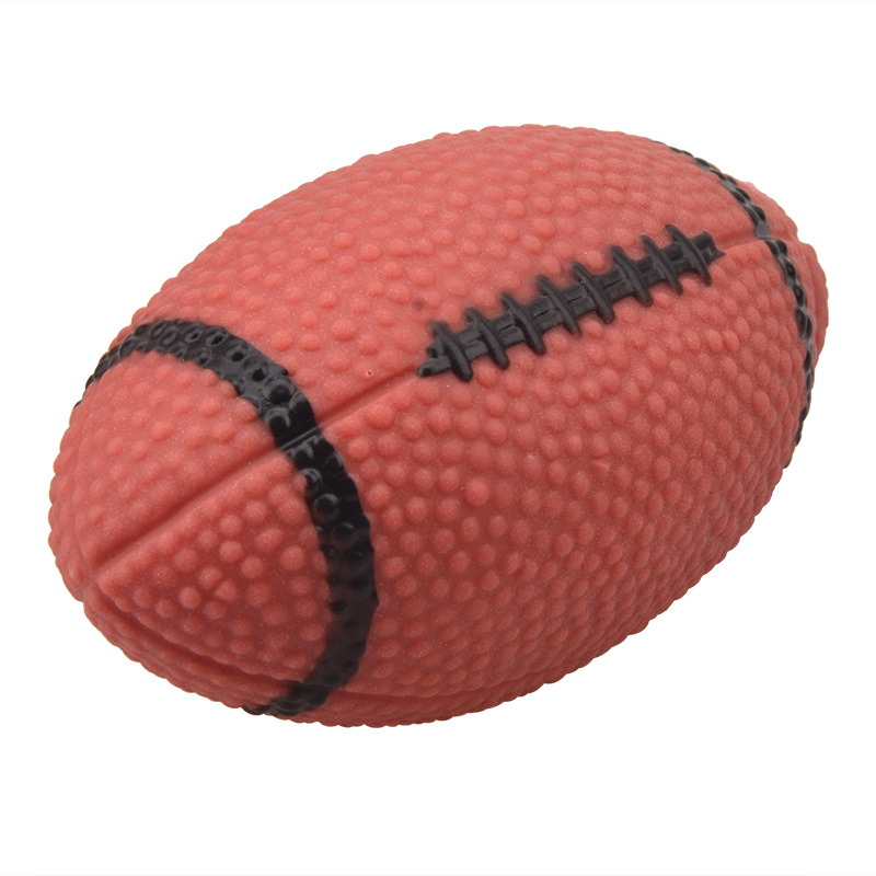 Football Dog Toy Set Two Colors