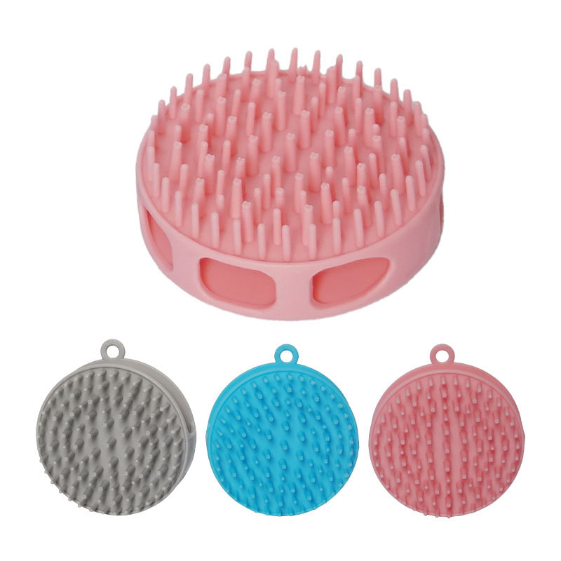 Dual Use Pet Bath Brush Massage Tool