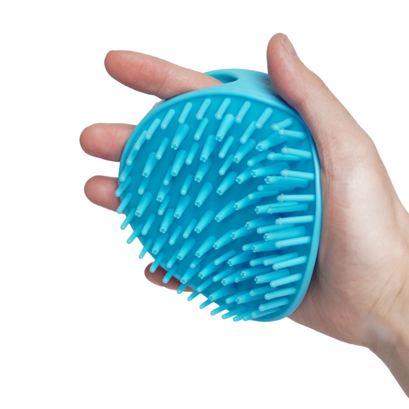 Dual Use Pet Bath Brush Massage Tool
