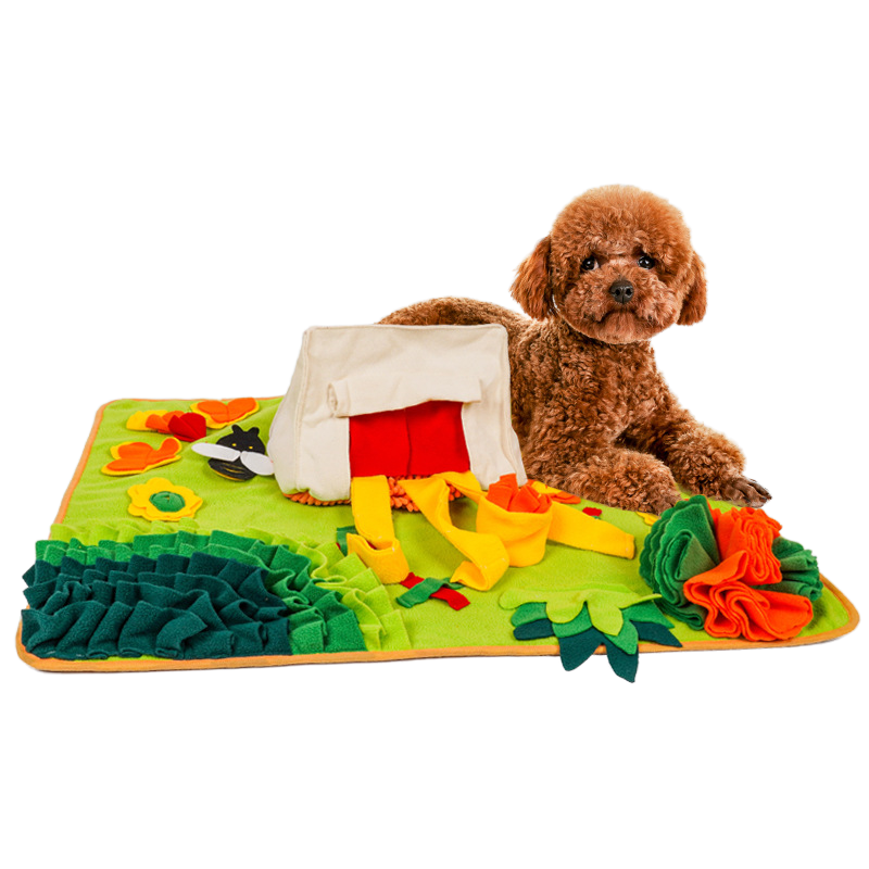 Garden Camping Snuffle Mat Toy Set