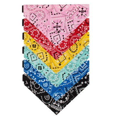 Star Pattern Pet Bandana Set Three Sizes 02