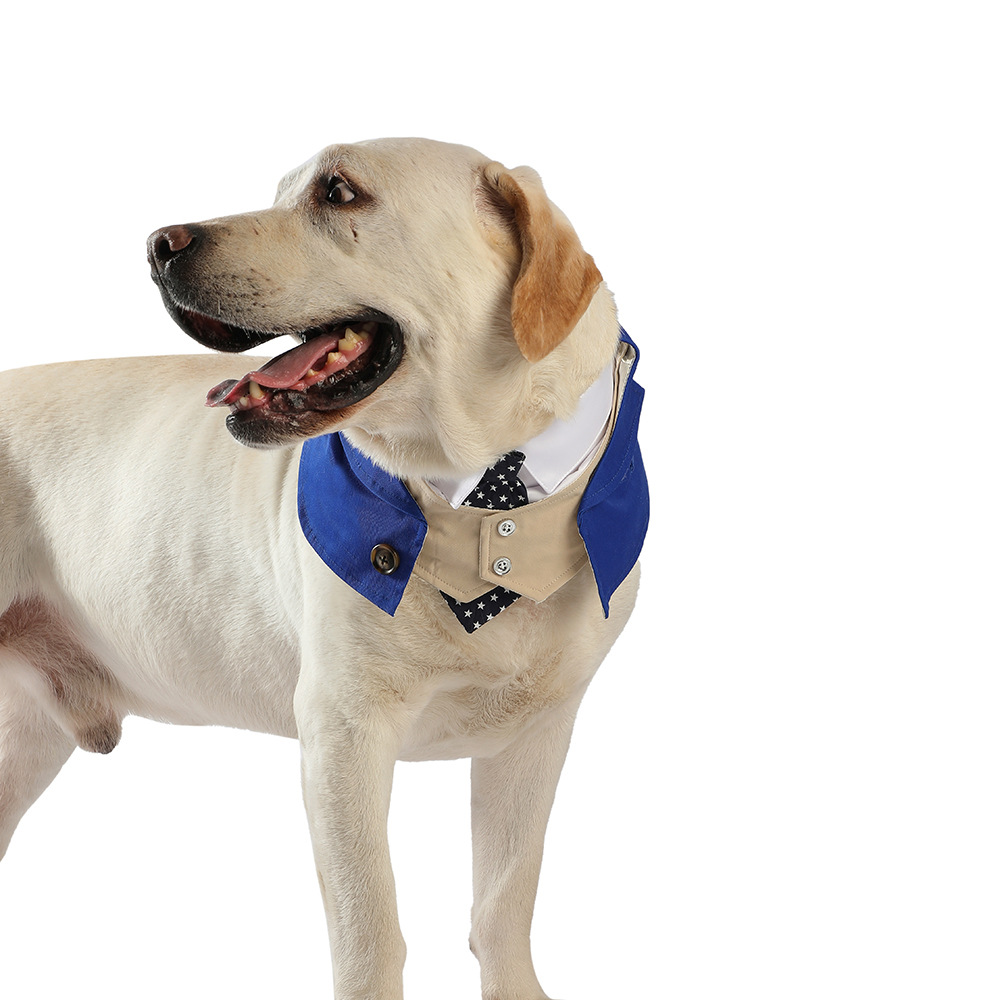 Pet Dress Up Bandana With Bow Tie
