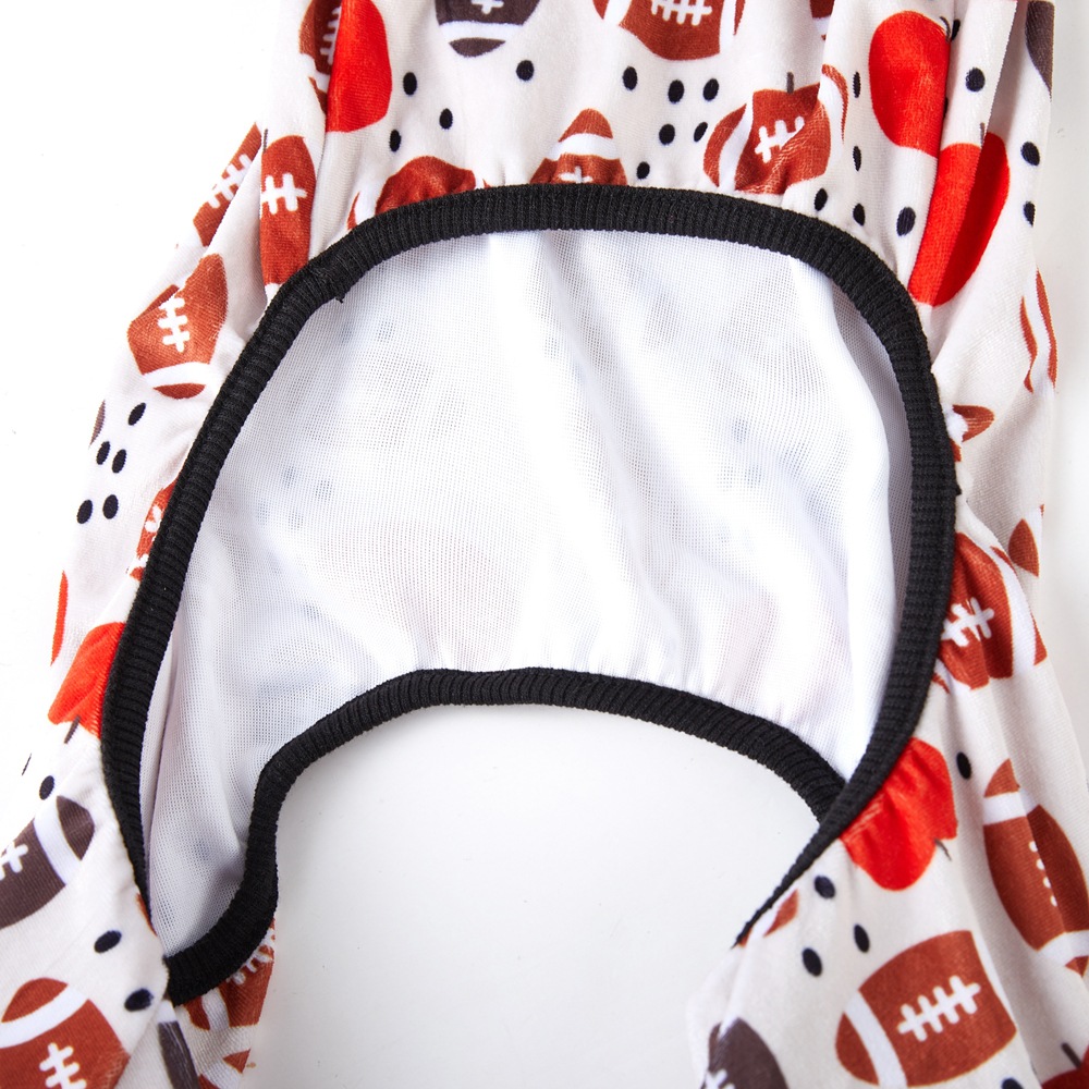 Halloween Pet Costume With Pumpkin Bat Prints