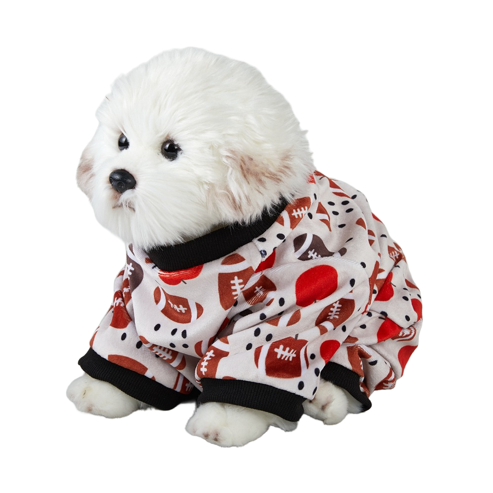 Halloween Pet Costume With Pumpkin Bat Prints