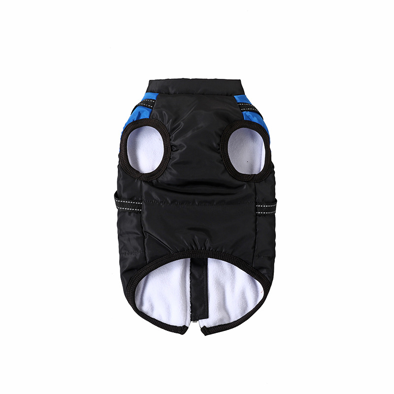 Winter Dog Coat With Reflective Safety Strips