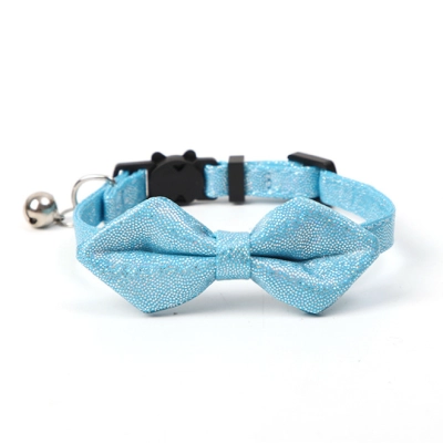 Sparkle Pet Collar With Bow Bell Charm 02