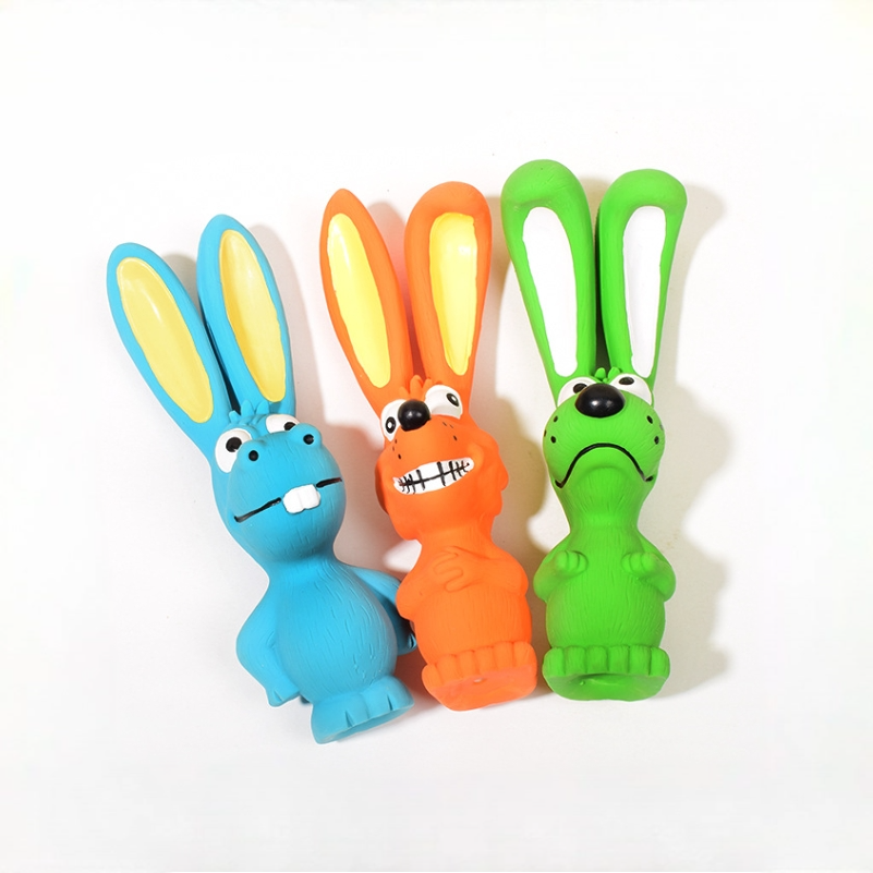 Squeaky Bunny Chew Toy For Dogs