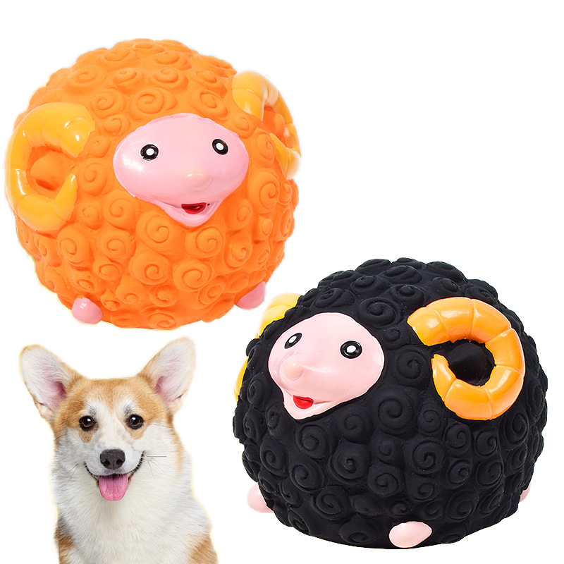 Squeaky Lamb Chew Toy For Dogs