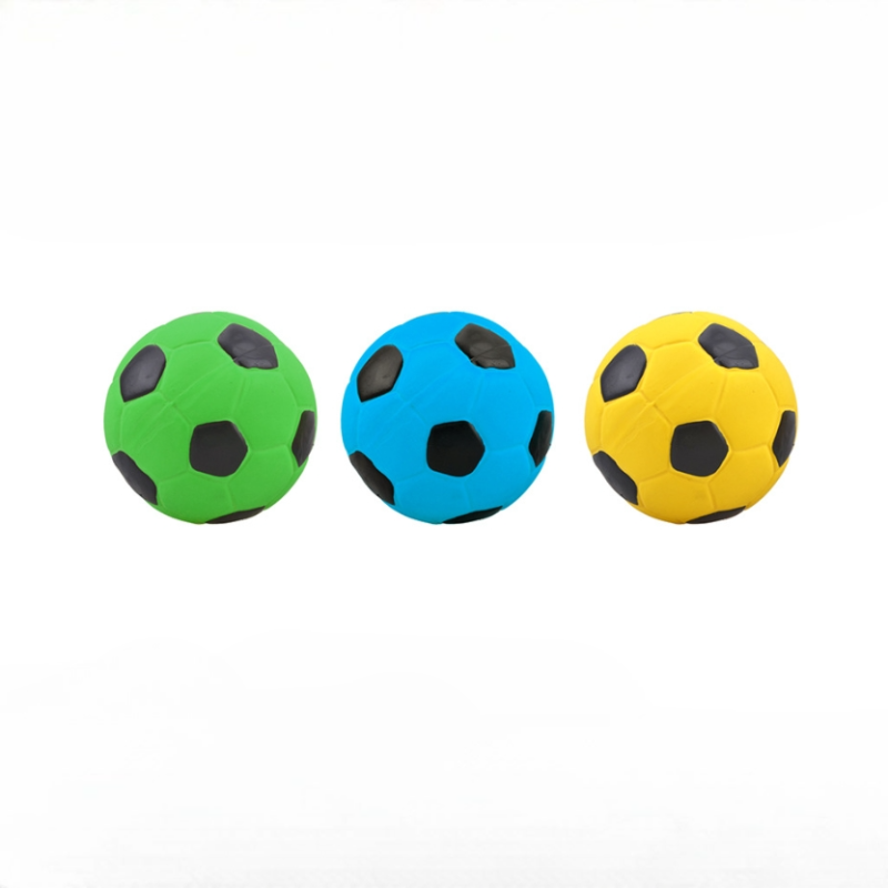 Soccer Ball Squeaky Toy For Small Dogs