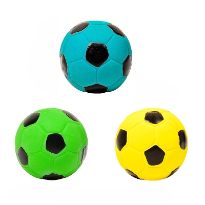 Soccer Ball Squeaky Toy For Small Dogs 02