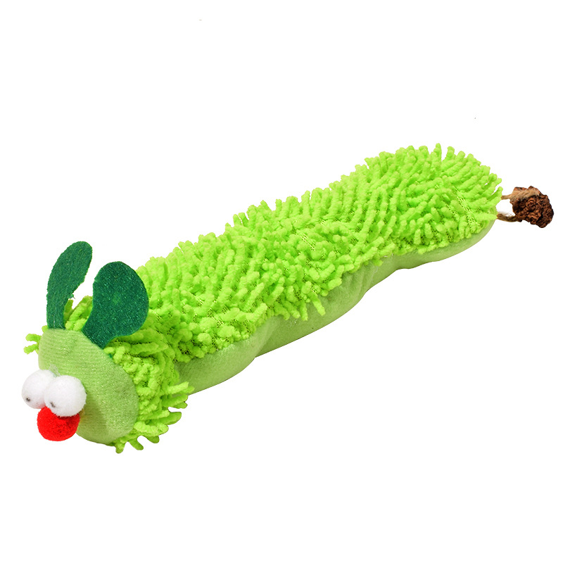 Catnip Caterpillar Toy With Galls For Cats