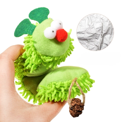 Catnip Caterpillar Toy With Galls For Cats 02