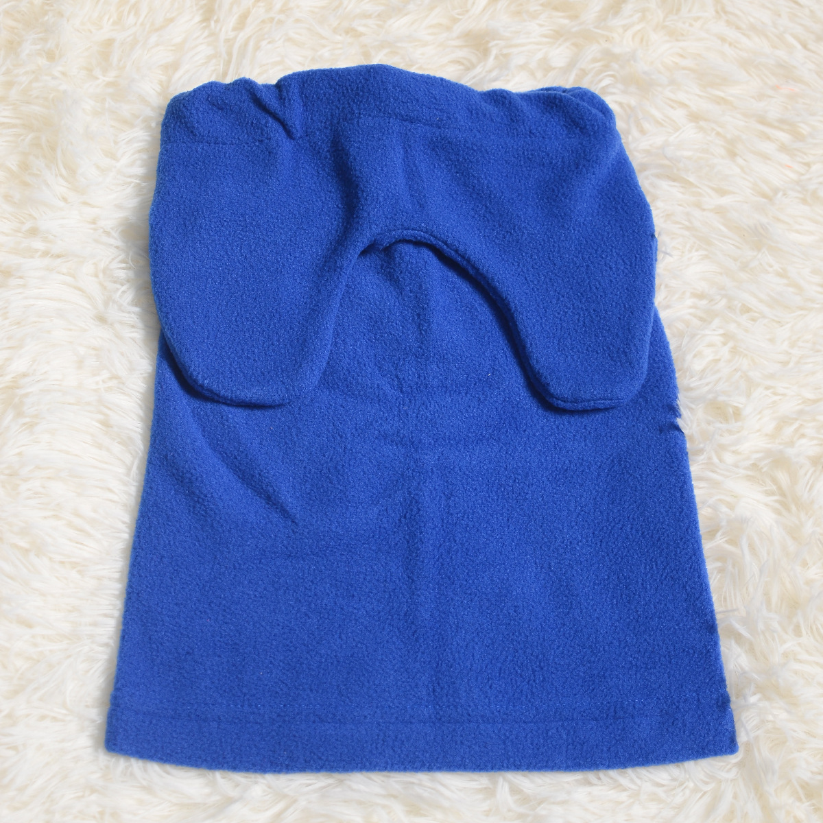 Dog Fleece Hood Warm Pet Hat Head Cover