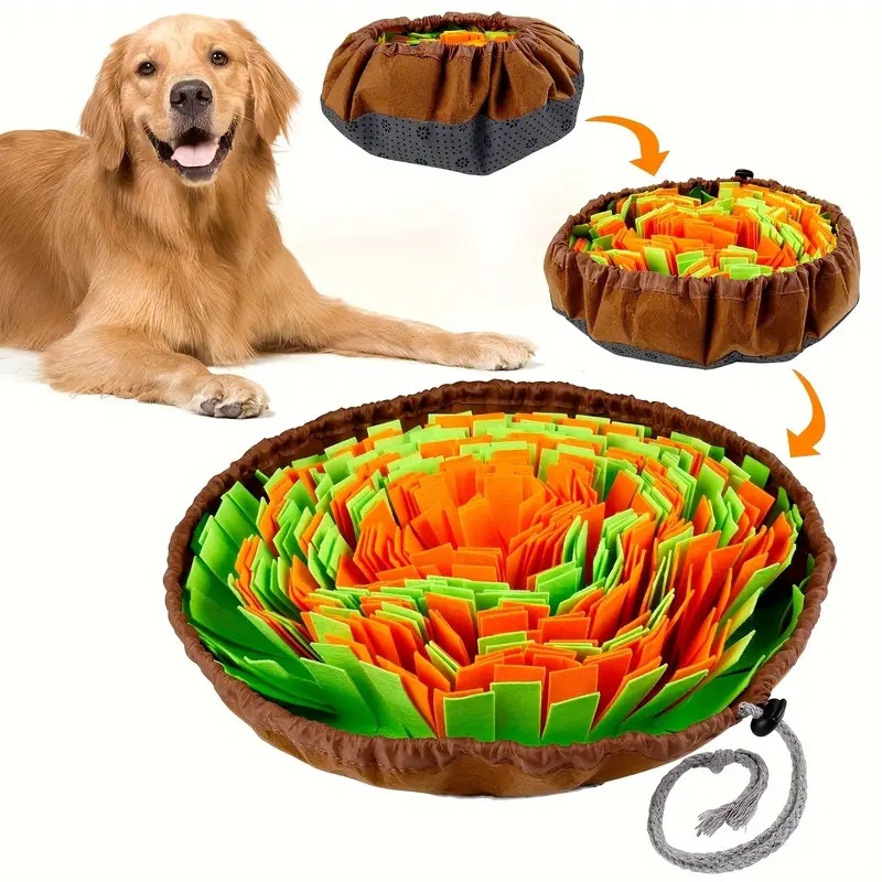 Felt Snuffle Mat Dog Enrichment Feeding Puzzle Toy