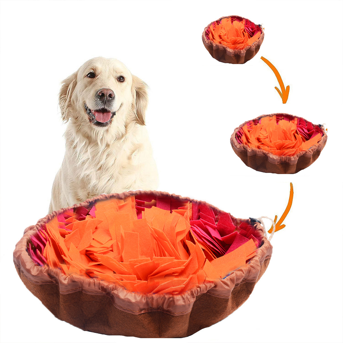 Felt Snuffle Mat Dog Enrichment Feeding Puzzle Toy