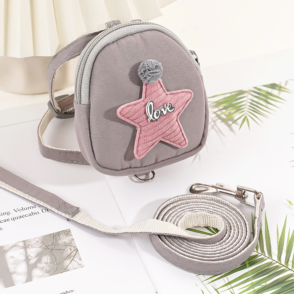 Colorful Pet Backpack Carrier with Adjustable Straps