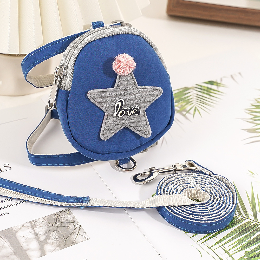 Colorful Pet Backpack Carrier with Adjustable Straps