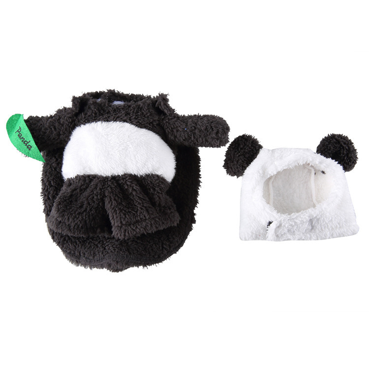 Adorable Panda Costume for Small Dogs Playful Outfit