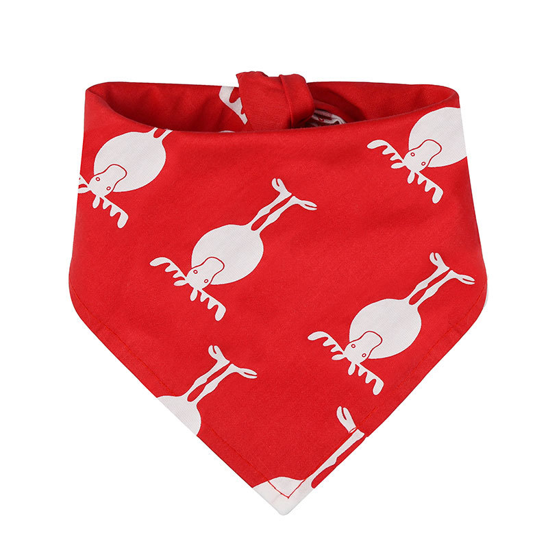 Festive Christmas Pet Bandanas for Dogs Cats