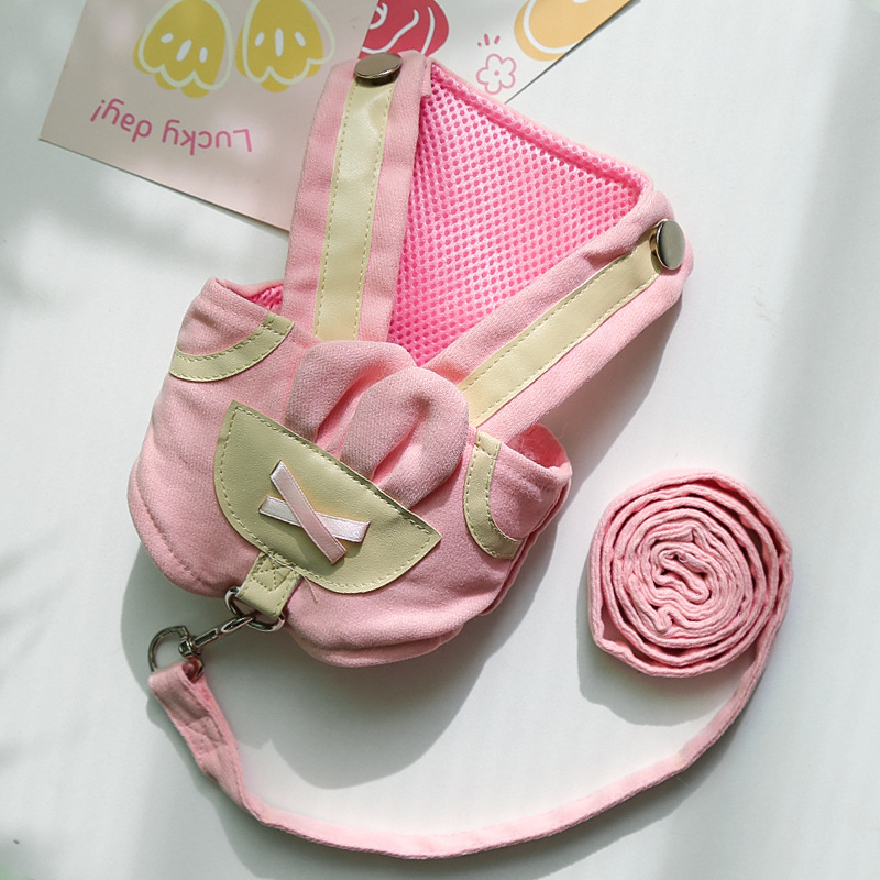 Secure Reflective Pet Harness Leash Set for Pets