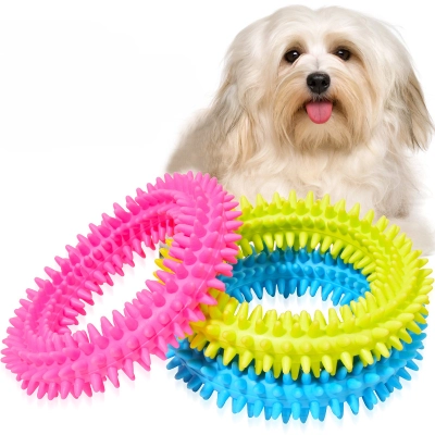 TPR Dental Chew Ring Teeth Cleaning Toy 01