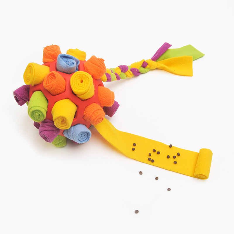 Snuffle Puzzle Ball Dog Toy Treat Dispenser