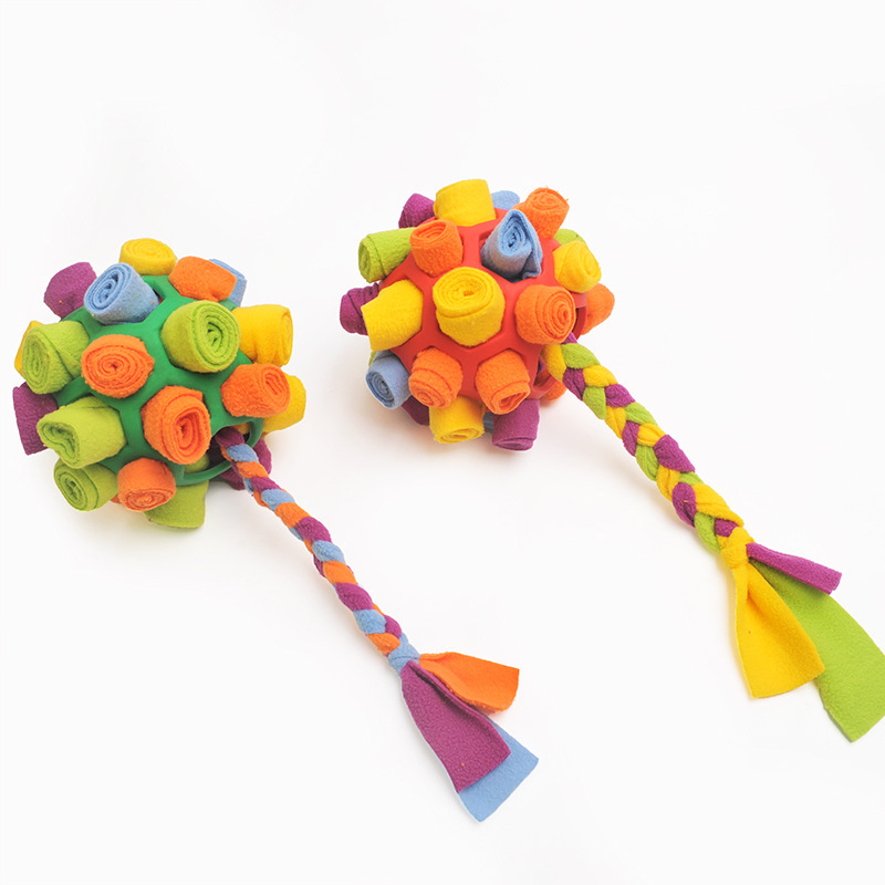 Snuffle Puzzle Ball Dog Toy Treat Dispenser