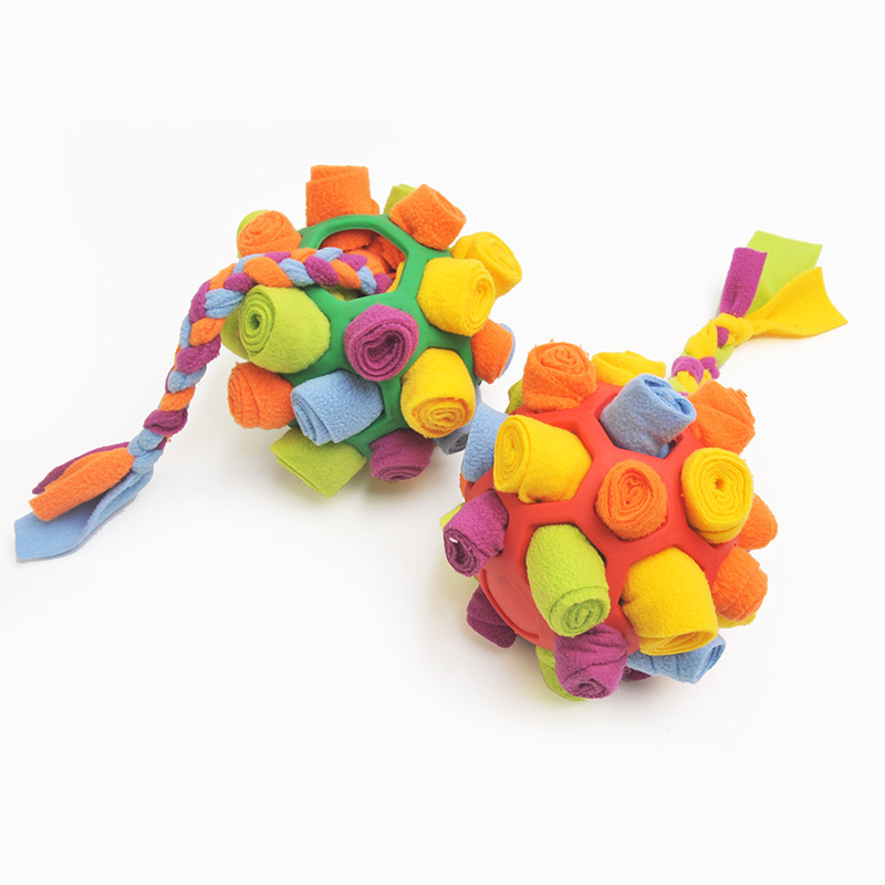 Snuffle Puzzle Ball Dog Toy Treat Dispenser