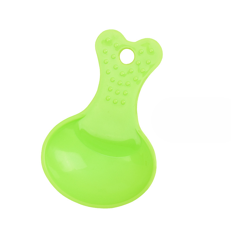 Candy Color Pet Food Scoop Bone Shape