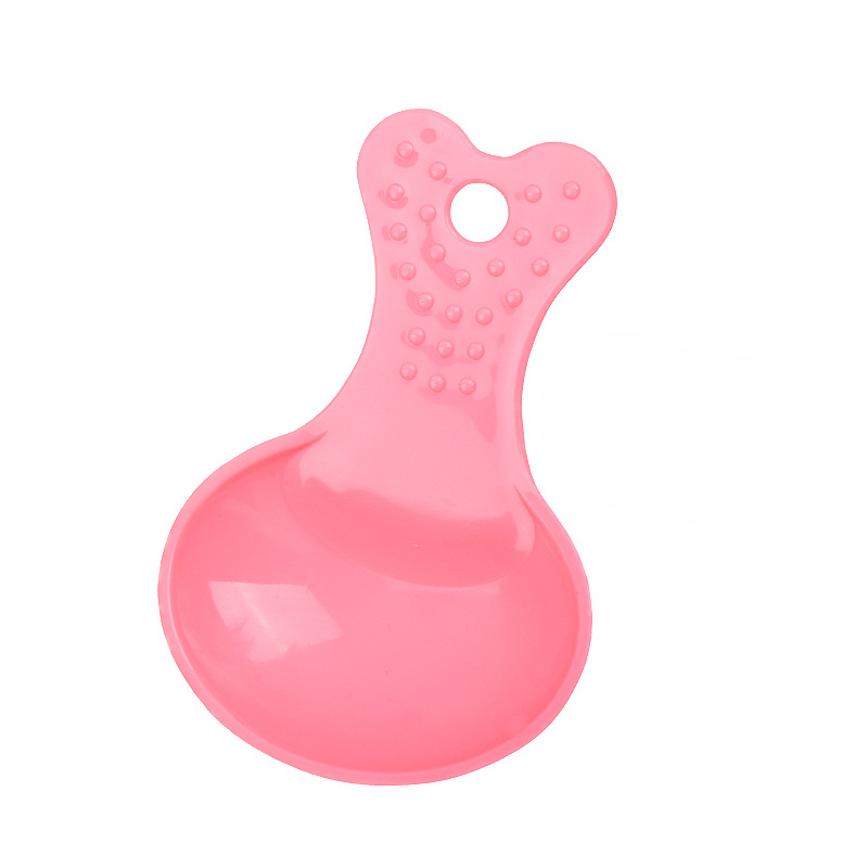 Candy Color Pet Food Scoop Bone Shape