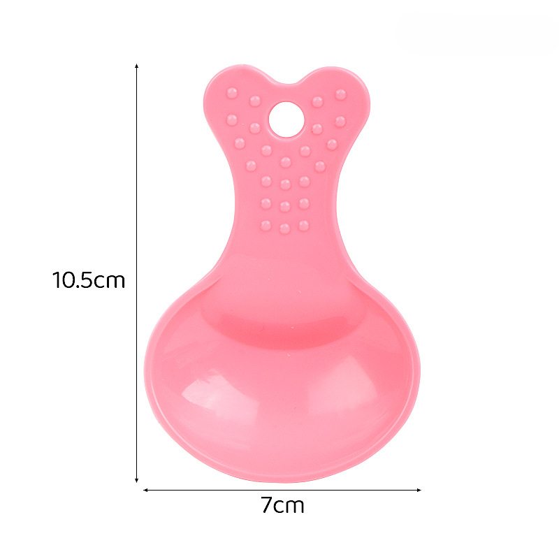 Candy Color Pet Food Scoop Bone Shape