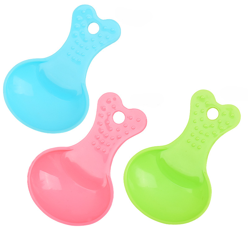 Candy Color Pet Food Scoop Bone Shape