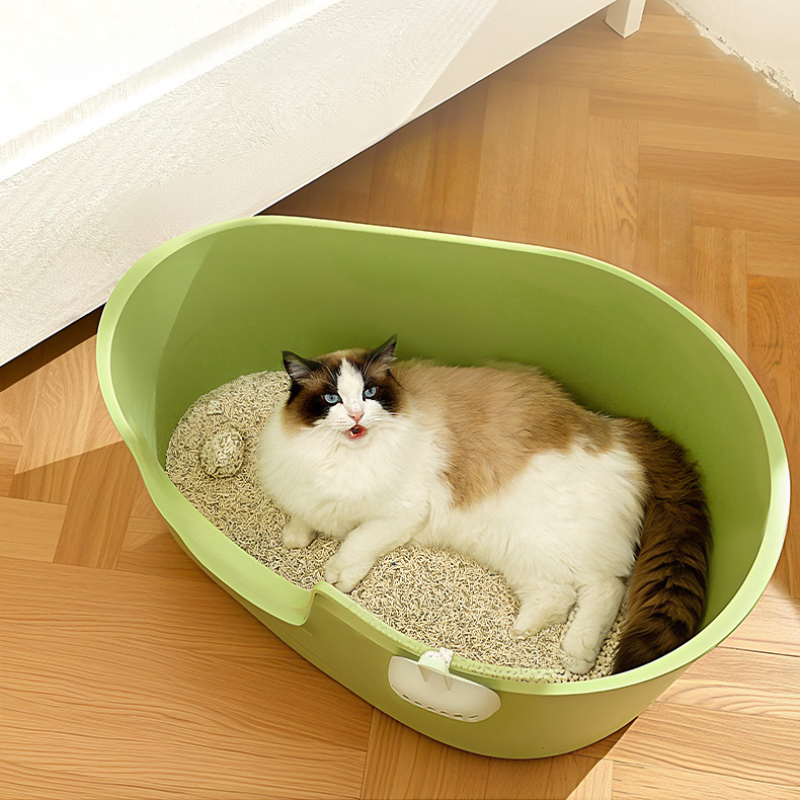 Jumbo Open Top Litter Box Extra Deep Walls