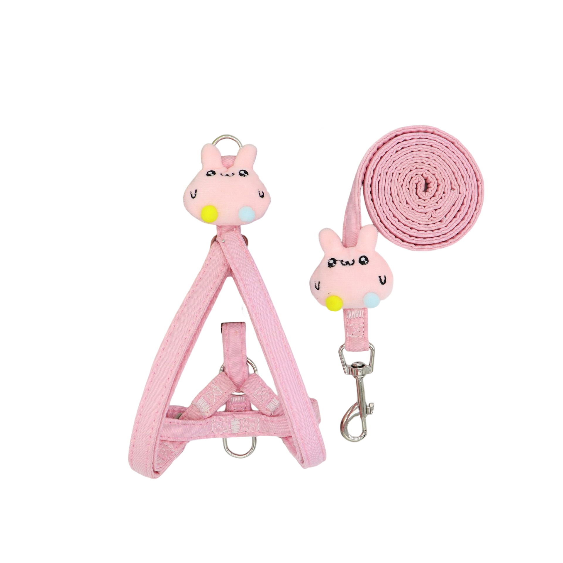 Rabbit Pattern Harness Leash Set Escape Proof