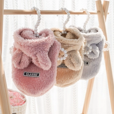 Plush Pet Hoodie Classic Label Pearl Hanger Set 02