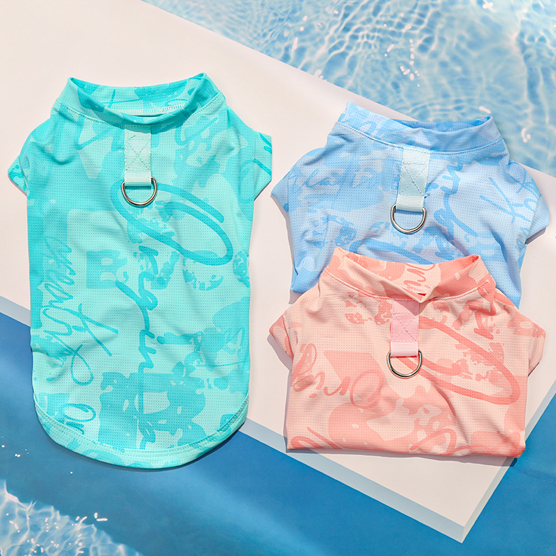Ice Silk Pet Vest Cooling Summer Sphynx Clothing