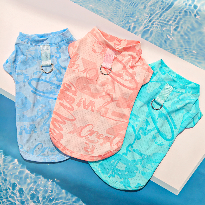 Ice Silk Pet Vest Cooling Summer Sphynx Clothing