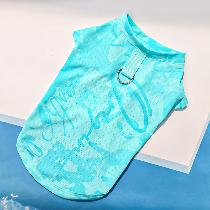 Ice Silk Pet Vest Cooling Summer Sphynx Clothing