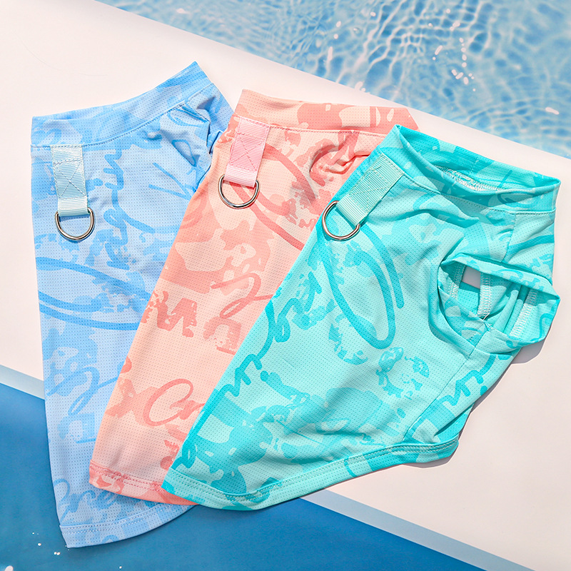 Ice Silk Pet Vest Cooling Summer Sphynx Clothing
